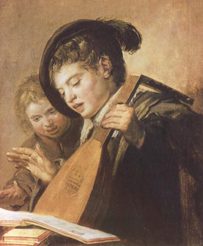 Frans Hals Two Singing Boys China oil painting art